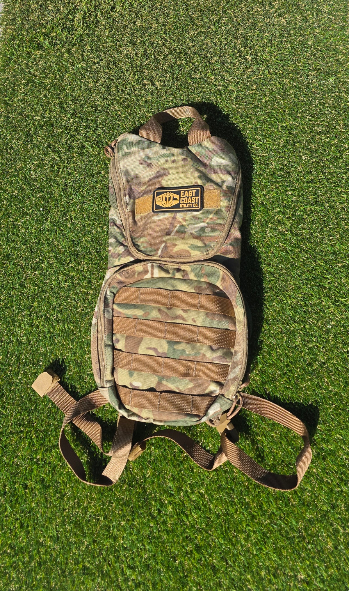 East Coast Utility Co. 3L Tactical Hydration Pack with pockets