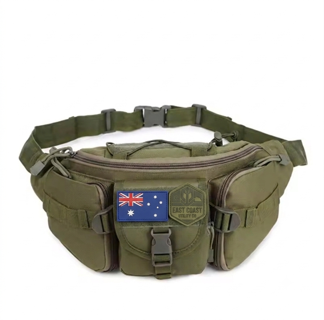 East Coast Utility Co. Multi-Pocket Tactical Utility Waist Pack