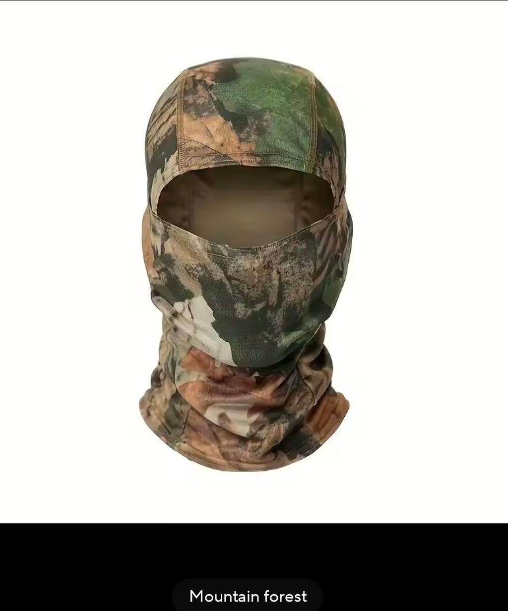 Tactical Balaclava Hood / Face Mask – Camo & Digital Patterns