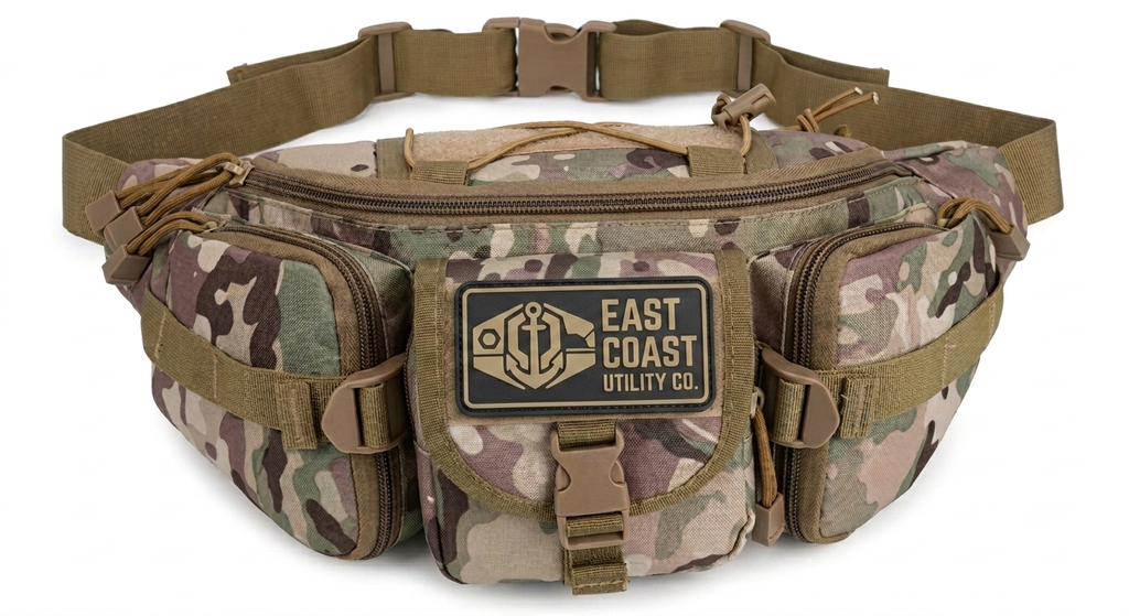 East Coast Utility Co. Multi-Pocket Tactical Utility Waist Pack