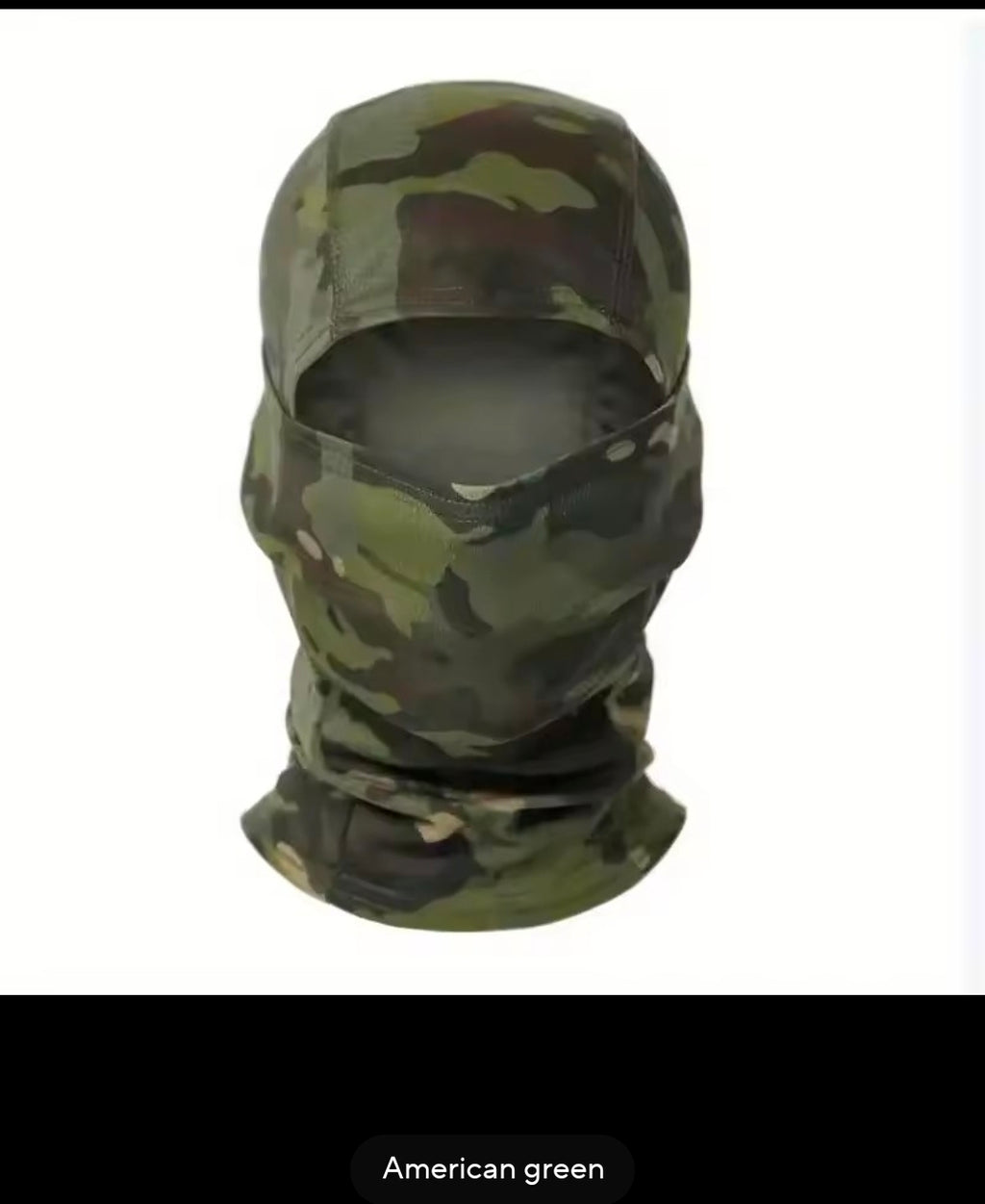 Tactical Balaclava Hood / Face Mask – Camo & Digital Patterns