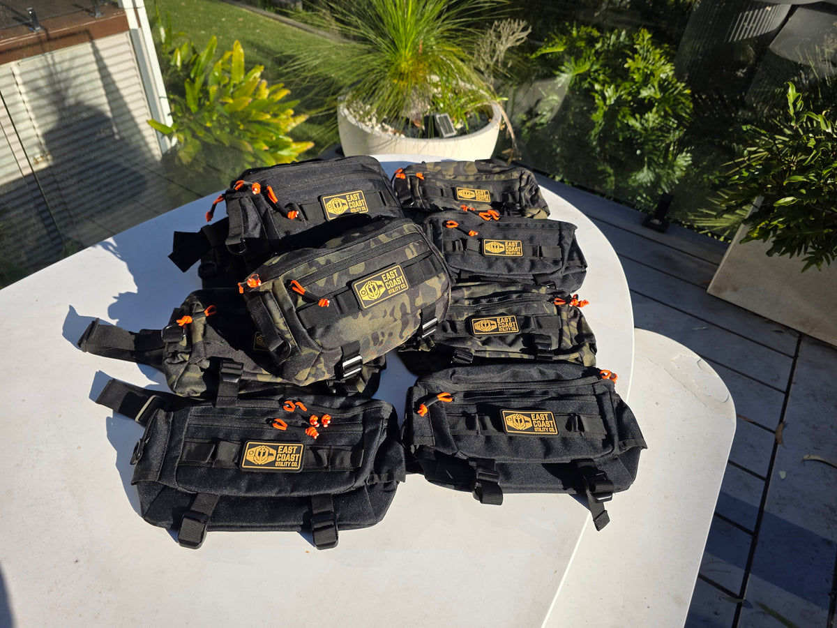 East Coast Utility Co. Tactical Waist Lure & Tackle Pack | Outdoor & Fishing EDC
