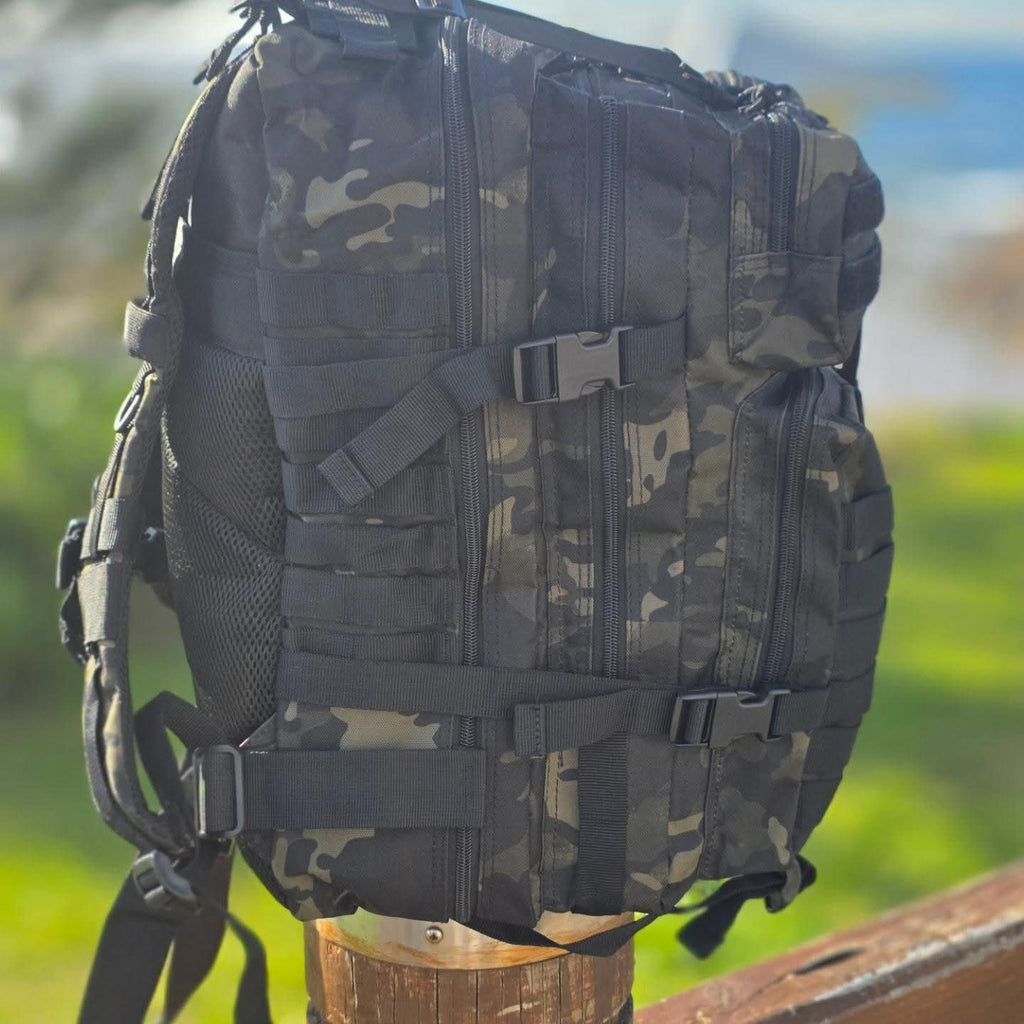East Coast Utility Co 50L Heavy Duty Military Grade Tactical Backpack –Waterproof, 4WD & EDC Pack