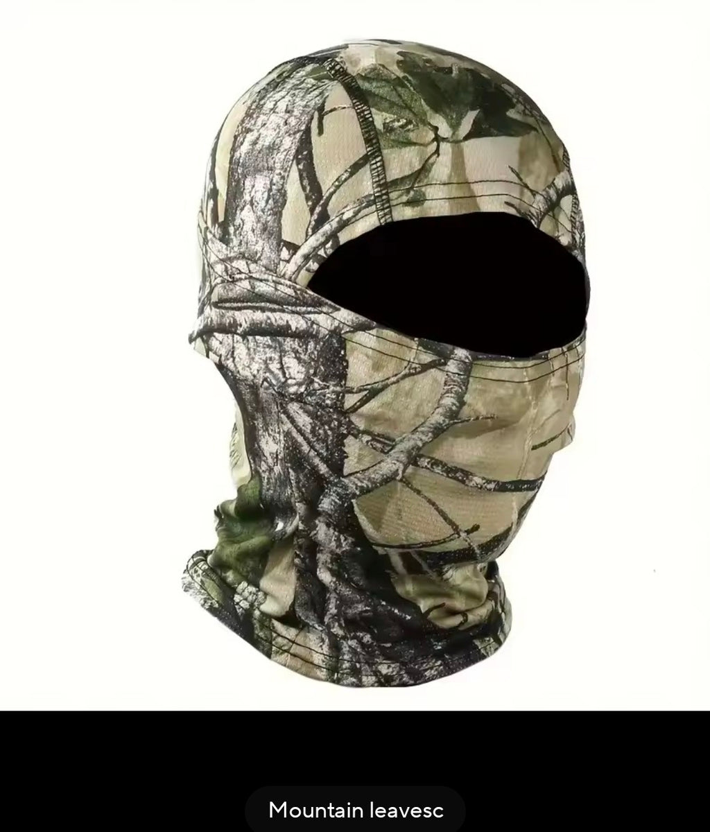 Tactical Balaclava Hood / Face Mask – Camo & Digital Patterns