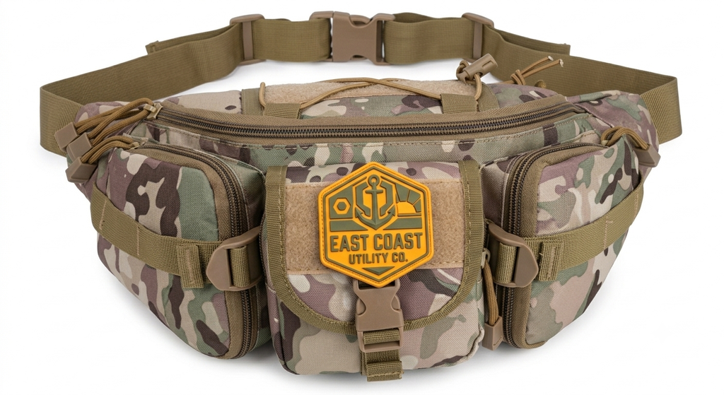 East Coast Utility Co. Multi-Pocket Tactical Utility Waist Pack