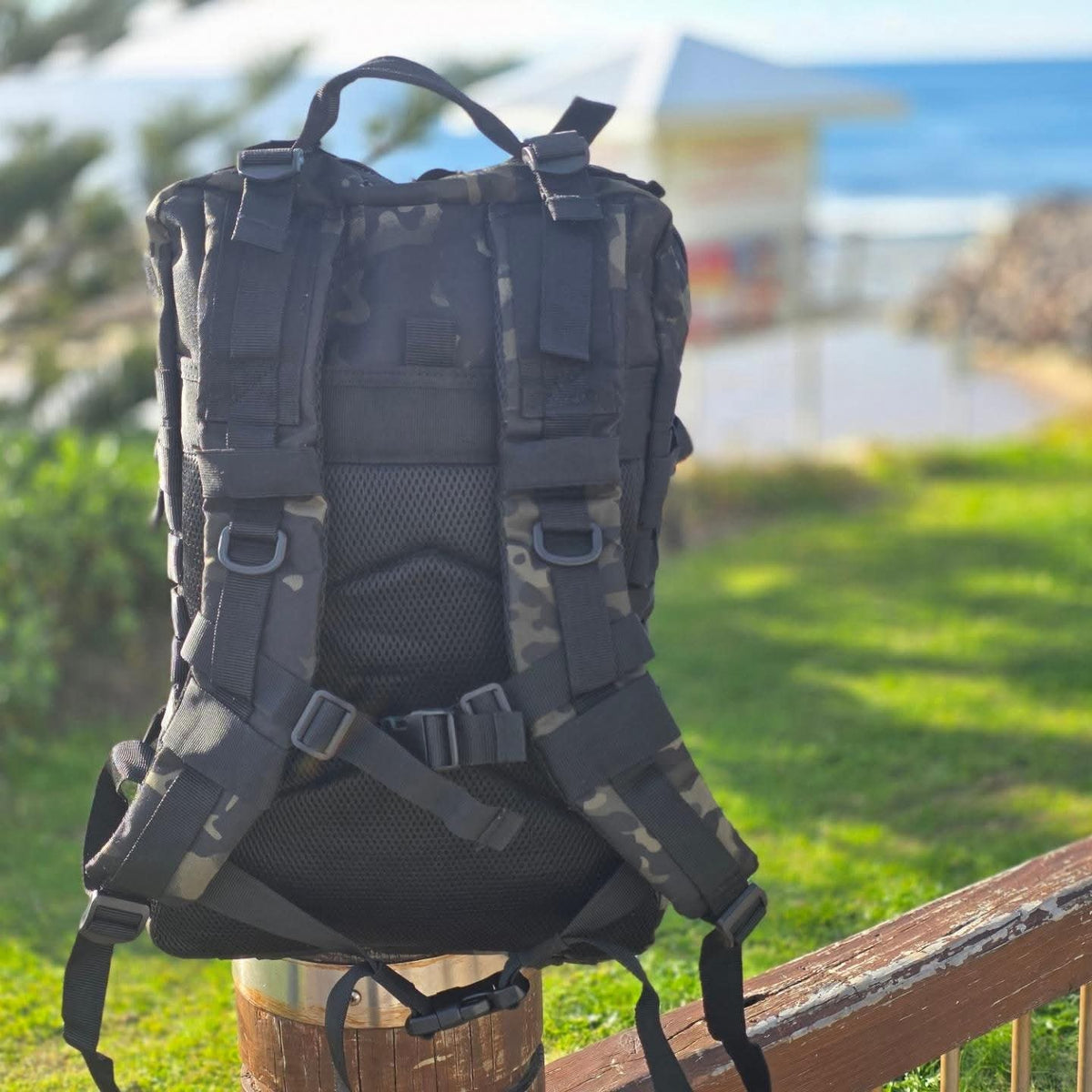 East Coast Utility Co 50L Heavy Duty Military Grade Tactical Backpack –Waterproof, 4WD & EDC Pack