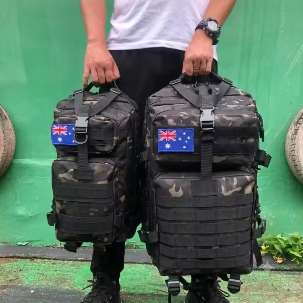 East Coast Utility Co 50L Heavy Duty Military Grade Tactical Backpack –Waterproof, 4WD & EDC Pack