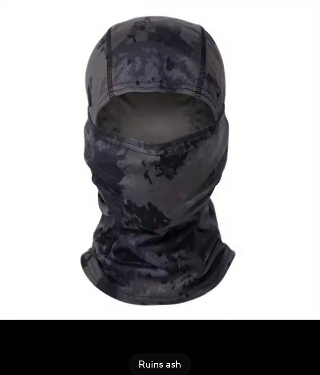 Tactical Balaclava Hood / Face Mask – Camo & Digital Patterns