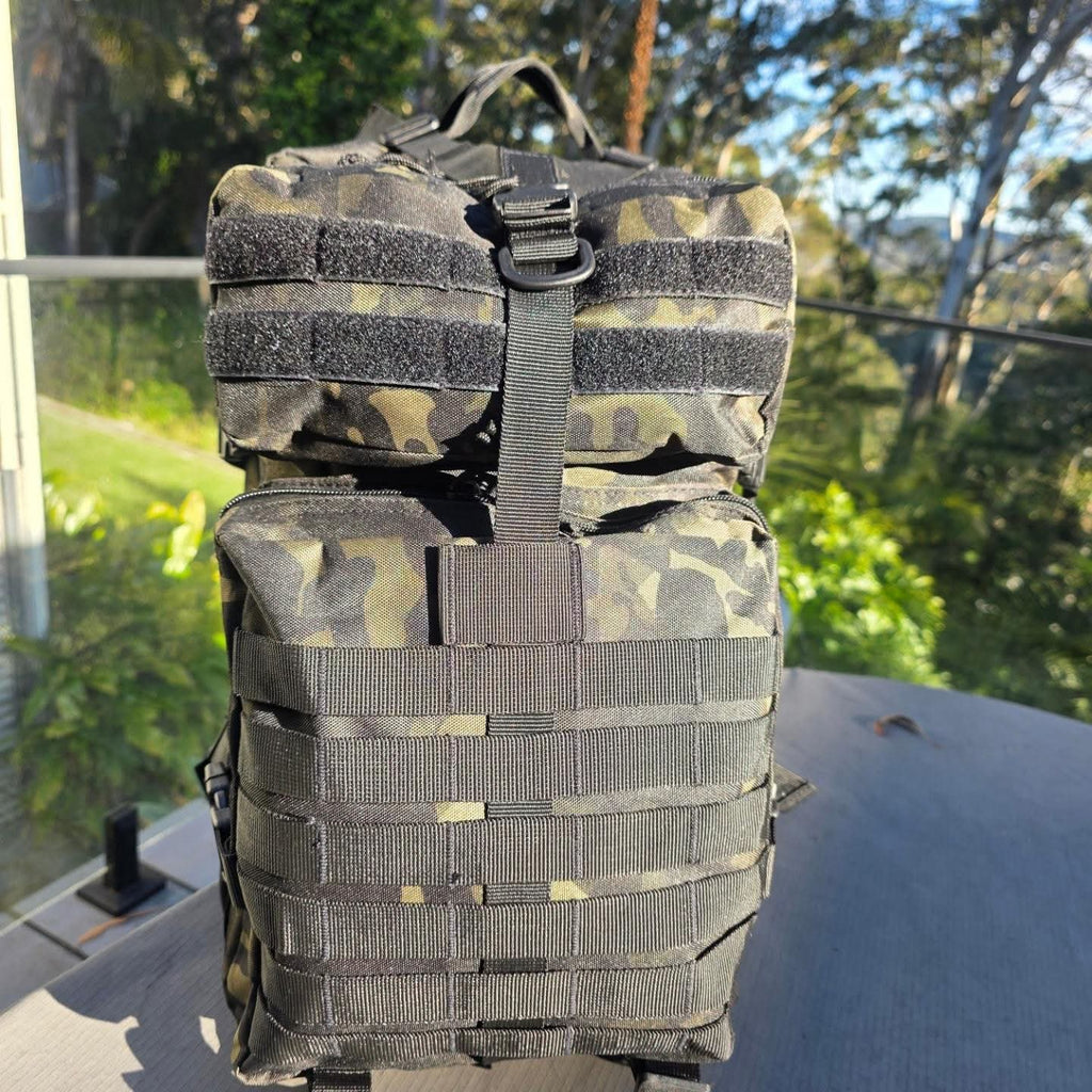 East Coast Utility Co 50L Heavy Duty Military Grade Tactical Backpack –Waterproof, 4WD & EDC Pack